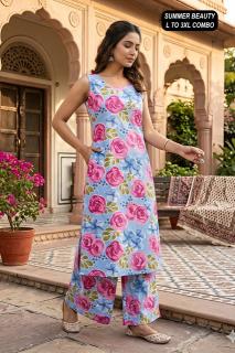 Desi kudi summer beauty coord set wholesale garments online